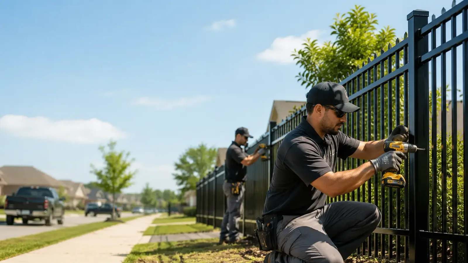 Metal Fence Installation in Crossville, IL